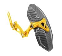 Extensor guardabarros Motocicleta y guardabarros trasero pequeño, Pri de transferencia agua patrón Universal tercera generación para la mayoría los modelos vehículos