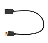 Extensor HD Macho, Interfaz Multimedia de Alta Definición 2.0 Cable 18Gbps 4K 2K 60Hz 3840x2160 Cable de Extensión Macho a Hembra (0,3 m)