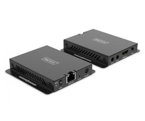 Extensor HDMI 4K120Hz 40m sobre par trenzado HDCP 2.3 IR EDID (conjunto)