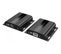Extensor HDMI Cat.6 sobre IP 1G hasta 120m/200m con PoE, máximo 253 receptores, control IR - conjunto