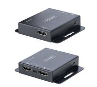 StarTech.com Extensor HDMI por CAT5/CAT6, 4K de 30Hz, para 39m o 1080p para 70m, Alargador HDMI, Juego Transmisor y Receptor PoC HDMI, Infrarrojos - para Vídeo Local