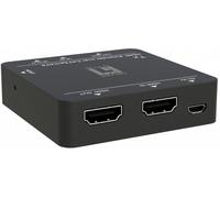 Extensor HDMI vía UTP CAT5e/6 RJ45 hasta 50 mts (Negro) - LEVELONE