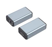 Extensor HDTV de extremo único a través de Ethernet, transmisión de 150 m, resolución 1080P/1200P para sistemas de cine en casa, extensor HDTV de aleación de aluminio