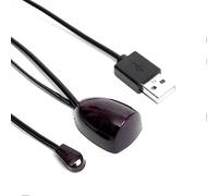 Extensor IR Receptor de control remoto infrarrojos Adaptador adaptador de receptor IR USB para decodificador de cable Receptor estéreo TV HD