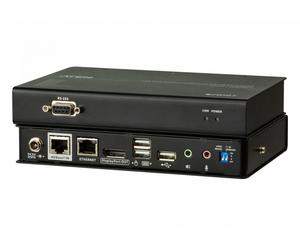 Extensor KVM HDBaseT™ 2.0 DisplayPort USB (4K a 100m) - Transmisor y receptor - Alámbrico - 150 m - Cat5e - Cat6 - Cat6a - 4096 x 2160 Pixeles - Negro
