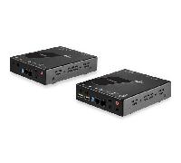 StarTech Extensor KVM HDMI por LAN – 4K 30Hz, USB 2.0, Ethernet CAT6 IP – Negro