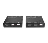 Extensor KVM - Lindy - Cat.6 - HDMI y USB - 120m - Soporte PoC