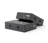 Techly 369588 HDMI KVM Extender Over Ethernet 1080p @ 60Hz 150m Negro