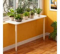 Extensor para Alféizar de Ventana Mesa Extensible para Alféizar de Ventana, Altura Ajustable, Estante para Plantas o Gatos Que Ahorra Espacio para Balcón o Cocina(Beige,50x35cm(19 3/4x13 3/4"))