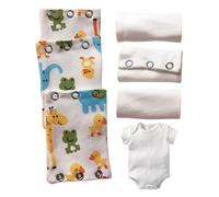 Extensor para Body de Bebé | Juego de 6 Piezas Extensor de Body Ajustable para Pequeños,Lámina de Extensión para Bodys Durante Cambio de Pañal Niños Uso Diario Guardería Compras Pijama