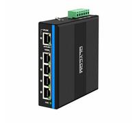 Extensor PoE de 4 puertos Gigabit Ethernet PoE Repetidor Splitter con 48V 90W PoE++ entrada y 4 PoE af/at Out IEEE802.3af/at/bt para uso en exteriores, sin necesidad de adaptador de corriente