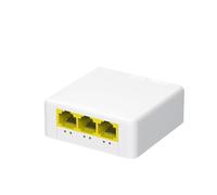 Extensor PoE Extensor PoE de 3 Puertos, 100M, repetidor de Interruptor de Red de 100M, IEEE802.3af/at Plug & Play for Interruptor PoE