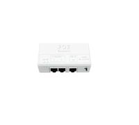 Extensor PoE Resistente al Agua de 2 Puertos, repetidor PoE de 100Mbps, Interruptor PoE estándar IEEE802.3AF/AT de cámara PoE inversa (Size : SSC-POE103SM)