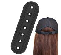 Extensor Snapback Para Gorra - Adaptador De Tamaño De Gora Ajustable, Reemplazo De Hebilla De Silicona | Extensión Del Tamaño De La Gorra Con 7 Orificios Para Personas Cuyo Sombrero Es Demasiado