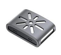 Extensor USB, 4 puertos máximo 100 W, 2 puertos USB C, máximo 30 W, 2 puertos USB A, divisor de estación de acoplamiento para laptop, puerto tipo C, adaptador multipuerto, cargador de alimentación CC