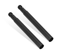 Extensor Válvula Bicicleta, 2 Piezas 60mm Negro, Extensión Neumático Interno, for Ciclistas, Reparaciones Rápidas, Bicicletas Montaña y Carretera