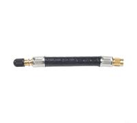 Extensor Válvula Neumático 100mm Acero Inoxidable | Latón macizo, roscas precisas, compatible Presta a Schrader, bicicletas, patinetes eléctricos