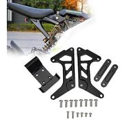Extensores Asiento Moto,Kit de Elevador Bastidor Moto-Negro