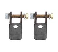 Extensores de choque 2pcs, Yctze 4x4 Extensor de choque delantero 2-4in soportes de extensión lee para C Sierra 1500 99-07 2009 c 2500hd adaptador de amortiguador delantero extensor de choque -