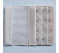 Extensores de correa de extensión para sujetador para mujer, 2 uds., 3 filas, 4 hebillas, extensor de sujetador elástico, Clip de gancho, hebilla de cinturón ajustable, accesorios para sujetador