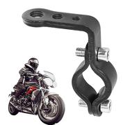 Extensores de espejo de motocicleta - Adaptador de montaje de manillar de 2.85 pulgadas, soporte de posicionamiento de accesorios de metal, abrazadera de soporte multidispositivo para equipo de