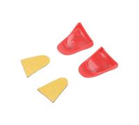 Extensores de gatillo de controlador PS5 L2 R2 agarre antideslizante para un mayor control y comodidad - Cubiertas de silicona para juegos para sesiones (rojo)