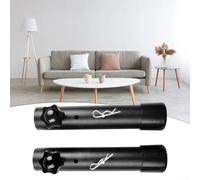 Extensores de patas de mesa ajustables en altura, paquete de 4 para mesas plegables con diseño resistente (20 cm)