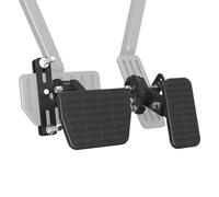 Extensores de pedales | Pedal de embrague para automóvil antideslizante, pedales ergonómicos para pedal de freno automático, control de rendimiento mejorado Extensiones de pedal de conductor corto