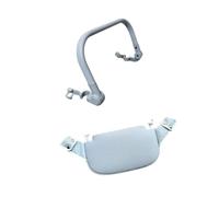 Extensores de reposapiés de transporte para bebés gemelos, plan ergonómico, no mortal, tela universitaria, cinturones inmunológicos para hogares activos, juego de extensión de reposapiés de transporte