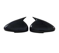 Exterior 1 Par De Carcasas Exteriores Para Retrovisores De Coche Para Peugeot 508 2011-2018 Carcasa De Repuesto Para Tapa De Espejo Retrovisor Lateral Retrovisor Tapa(Negro brillante)