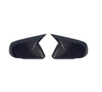 Exterior 1 Par De Carcasas Exteriores Retrovisores De Coche Para Ford Para Mustang 2015-2022 Tapas Laterales En Negro Brillante Con Efecto Carbono Retrovisor Tapa(aspecto carbono,1)
