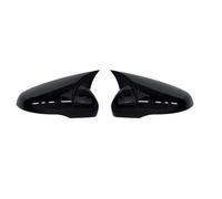 Exterior 2 Carcasas Espejos Retrovisores De Coche Para VW Para Golf Para MK6 Para MK7 7.5 Para GTI R Para GTD Base 2009-2020 Herramientas Tapas Retrovisor Tapa(Negro brillante,1)
