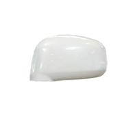 Exterior Carcasa Del Espejo Retrovisor Para Nissan Para Tiida 2005-2010 Cubierta Exterior Para Espejos Laterales, Carcasa Pintada A Color Retrovisor Tapa(Blanco,Izquierda)