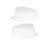 Exterior Carcasa Del Retrovisor Exterior Para Accord 2014-2017, Modelo Estadounidense 76251T2BW01 Carcasa Tapa Del Retrovisor Lateral, Blanca Y Negra Retrovisor Tapa(Blanco,Un par)