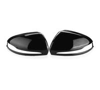 Exterior Carcasa Del Retrovisor Exterior Para Mercedes Para Benz C GLC S Clase E W205 X253 W222 W213 W238 Tapa Del Retrovisor Retrovisor Tapa(Negro brillante)