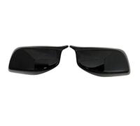 Exterior Carcasa Exterior Del Retrovisor Para E60, E61, E63, E64, Serie 5, Modelos 2004-2008 Carcasa De Tapas Laterales Con Aspecto De Carbono Retrovisor Tapa(Negro brillante)