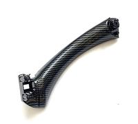 Exterior Manija Puerta Coche para B&MW 3 Series E90 E91 E92 316 318 320 325 328i Mango De Fibra De Carbono con Reemplazo De Cubierta rweuiui (Color : Left Inside Handle)