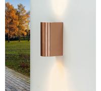 Exterior Pared IP44 En Cobre GU10 Up Down Wandleuchte Proyector de Fachada