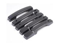 Exterior Puerta Para Land para Rover para Defender 90 110 2020-2022 estilo coche manija puerta coche pegatinas embellecedoras para coche Defender fibra carbono Real Accesorios Exteriores Piezas(90)