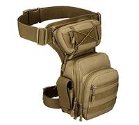 Exterior táctico Impermeable Pierna Bolsa Banana para Deporte Caminata Camping Militar Bolsa Molle cinturón Bolsa Moto para