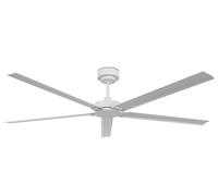 Exterior Ventilador de Techo con Mando a Distancia Monza Blanco 152cm Ahorro