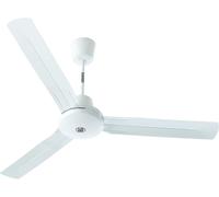 Ventilador de techo TROPICAL, Ø del aspa 1420 mm, pintura gris luminoso / pintura blanca
