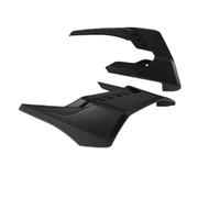Exteriores Cubiertas Laterales Carenado Motocicleta Winglets Protector Cubierta Embellecedora Aleta para CB650R 2018-2023 Accesorio(Matte Black)