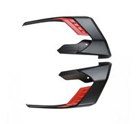 Exteriores Protector ala Motocicleta Cubierta Embellecedora Aleta Carenado Viento para CB650R 2018-2023 Accesorio(Rojo)
