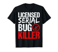 Exterminador de cucarachas Envejecido con Licencia en Serie Camiseta