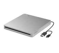 External 3D Blu Ray DVD Drive,USB 3.0 and Type-C Blu Ray CD DVD Drive Player Ultra Slim Slot-in CD DVD Burner