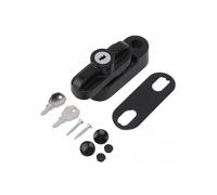External Aluminum Alloy Anti-Theft Window Lock Catch for Single & Double Windows - A-W Flat Buckle Lock