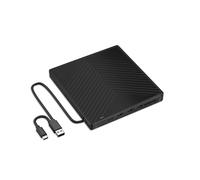 External CD/DVD Drive, Portable USB 3.0 Type-C 7-in-1 DVD RW CD Writer Drive Burner Reader Player Optical Drives