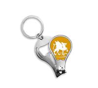 Externo Feroz Habilidad Llama Dioses Bestias Fingernail Clipper Cutter Llavero Scissor