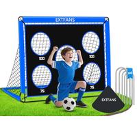 EXTFANS 2 en 1 Portería de Fútbol para Niños, Pop Up Porterías de Fútbol